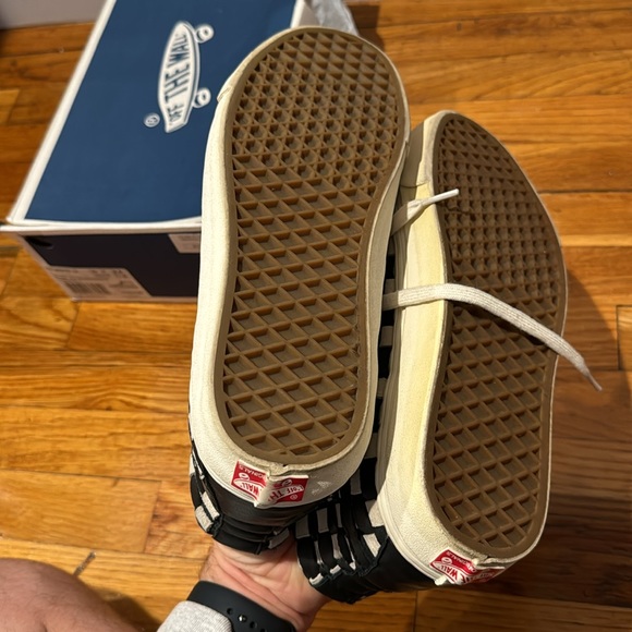 Vans VAULT OG SK8-HI LX 50th Anniversary Checkerboard Woven - Picture 5 of 9